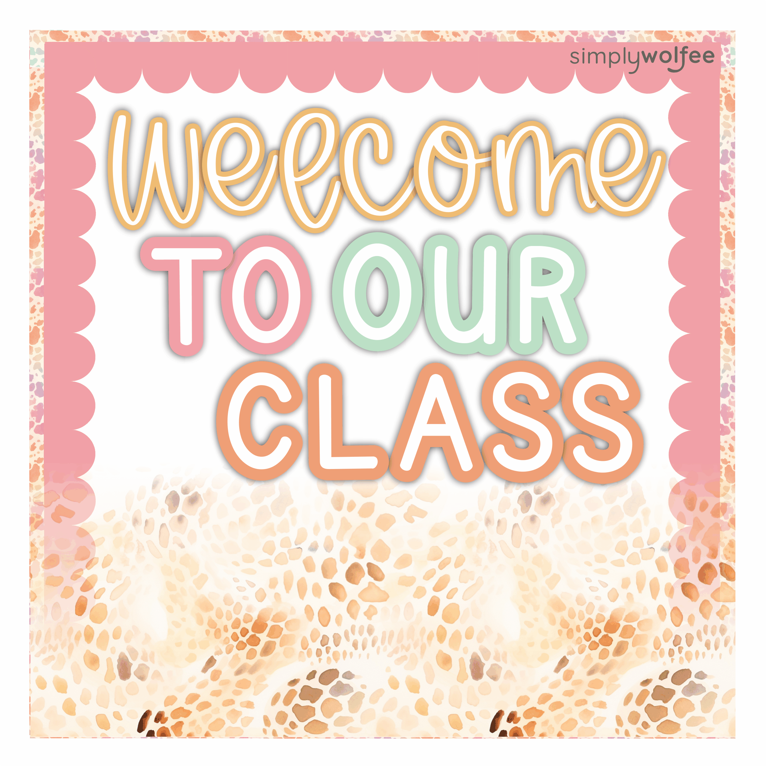 Funky Pastels Class Decor - Full Bundle Editable - Image 2