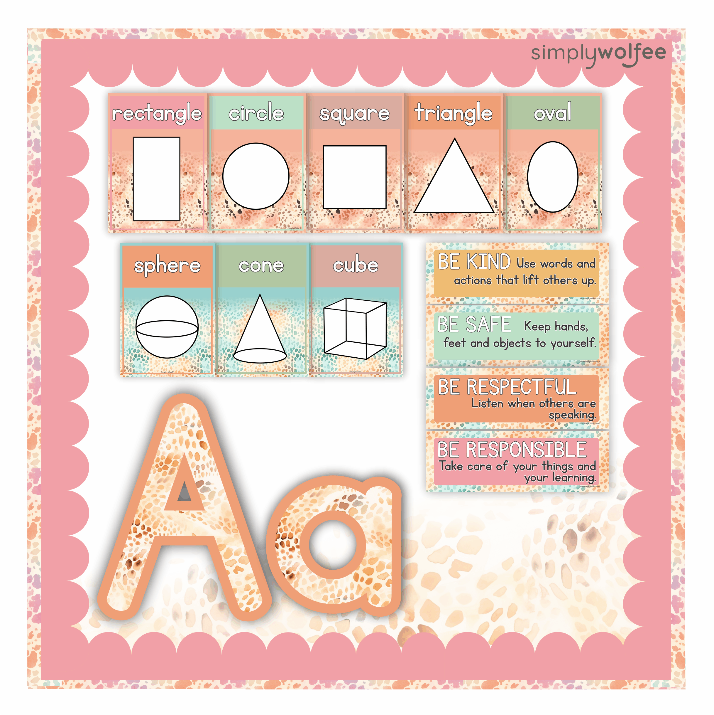 Funky Pastels Class Decor - Full Bundle Editable - Image 4