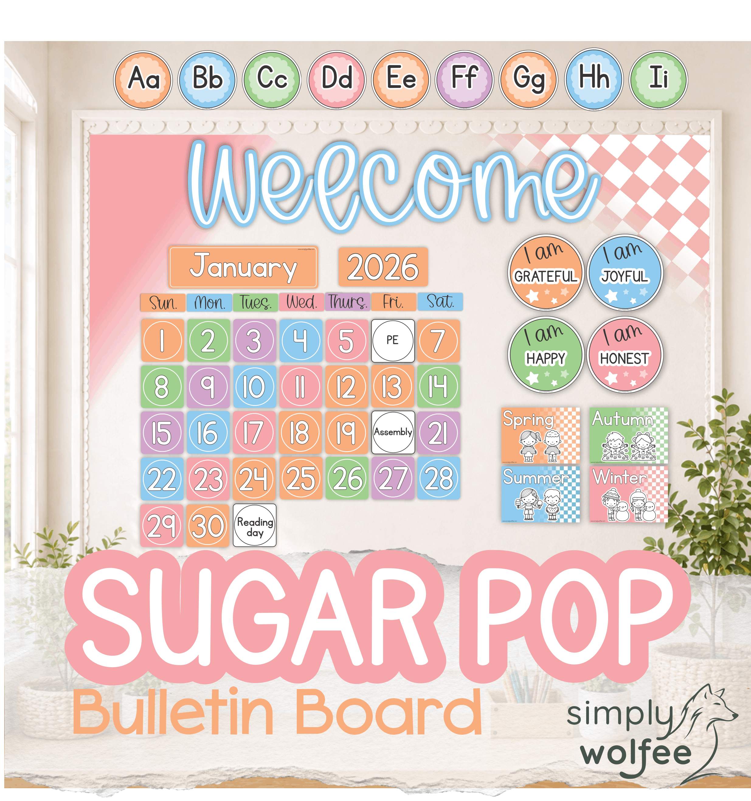 Sugarpop Bulletin Board Bundle