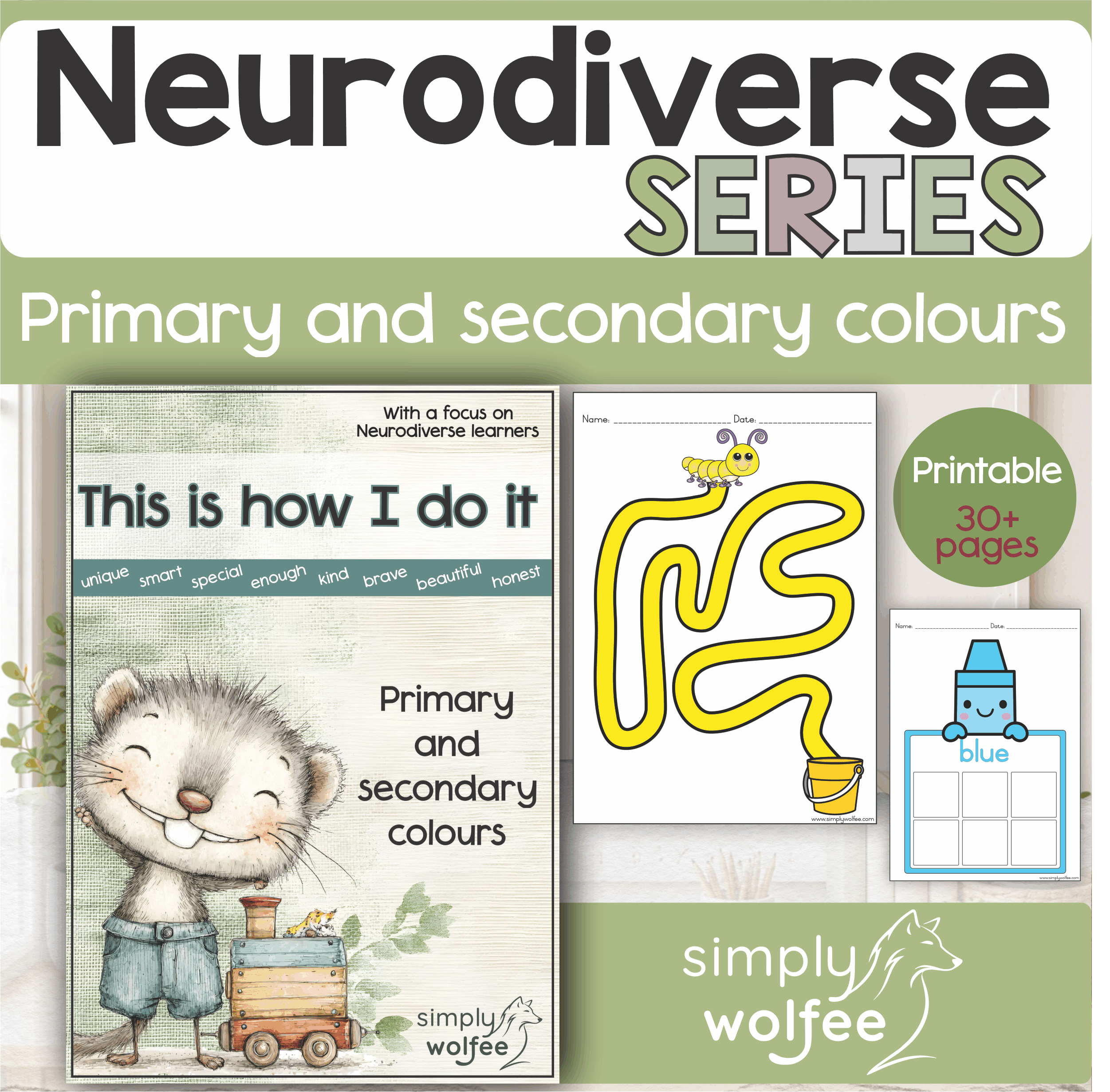 This is how I do it - Primary and secondary colours