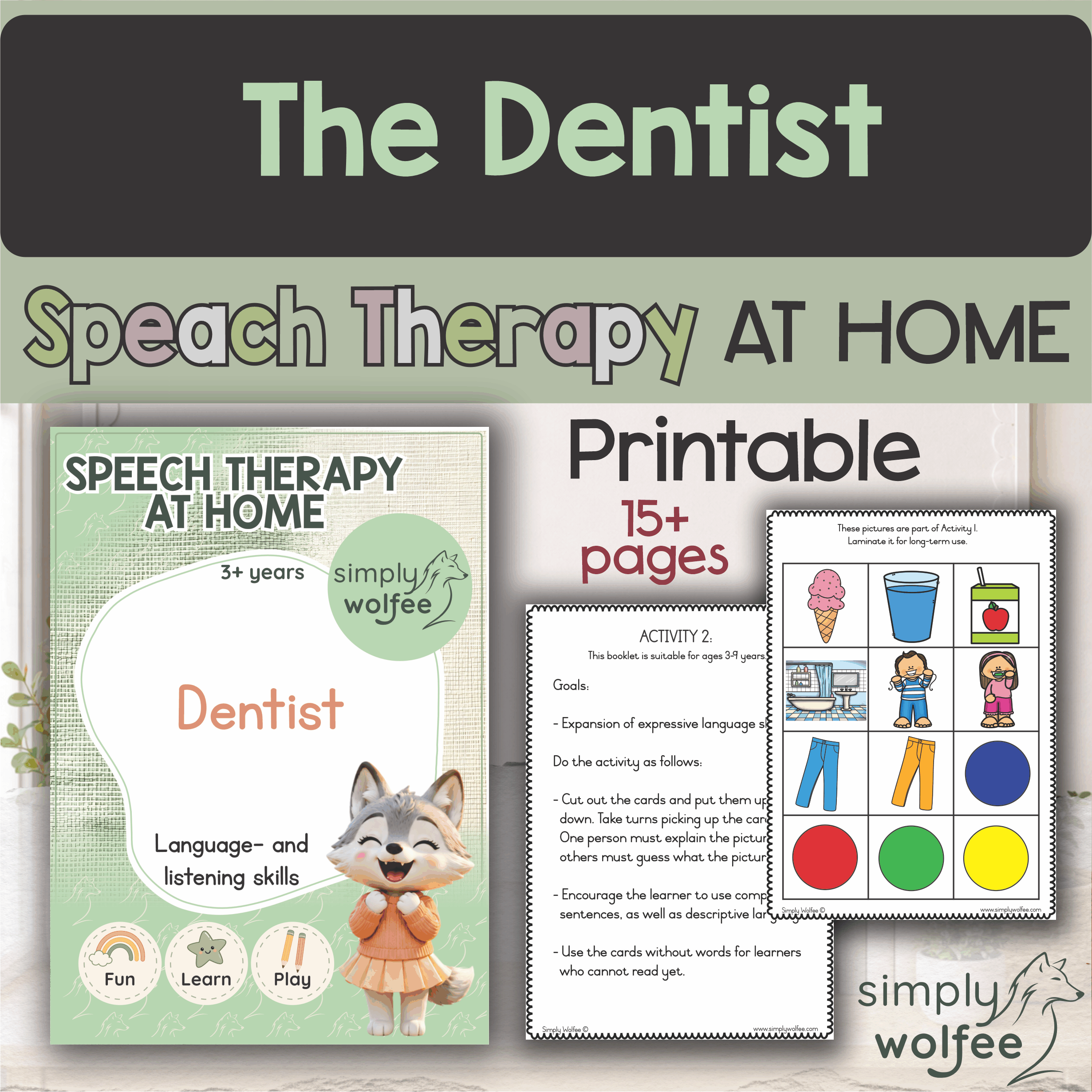 Speech Therapy at home - The Dentist