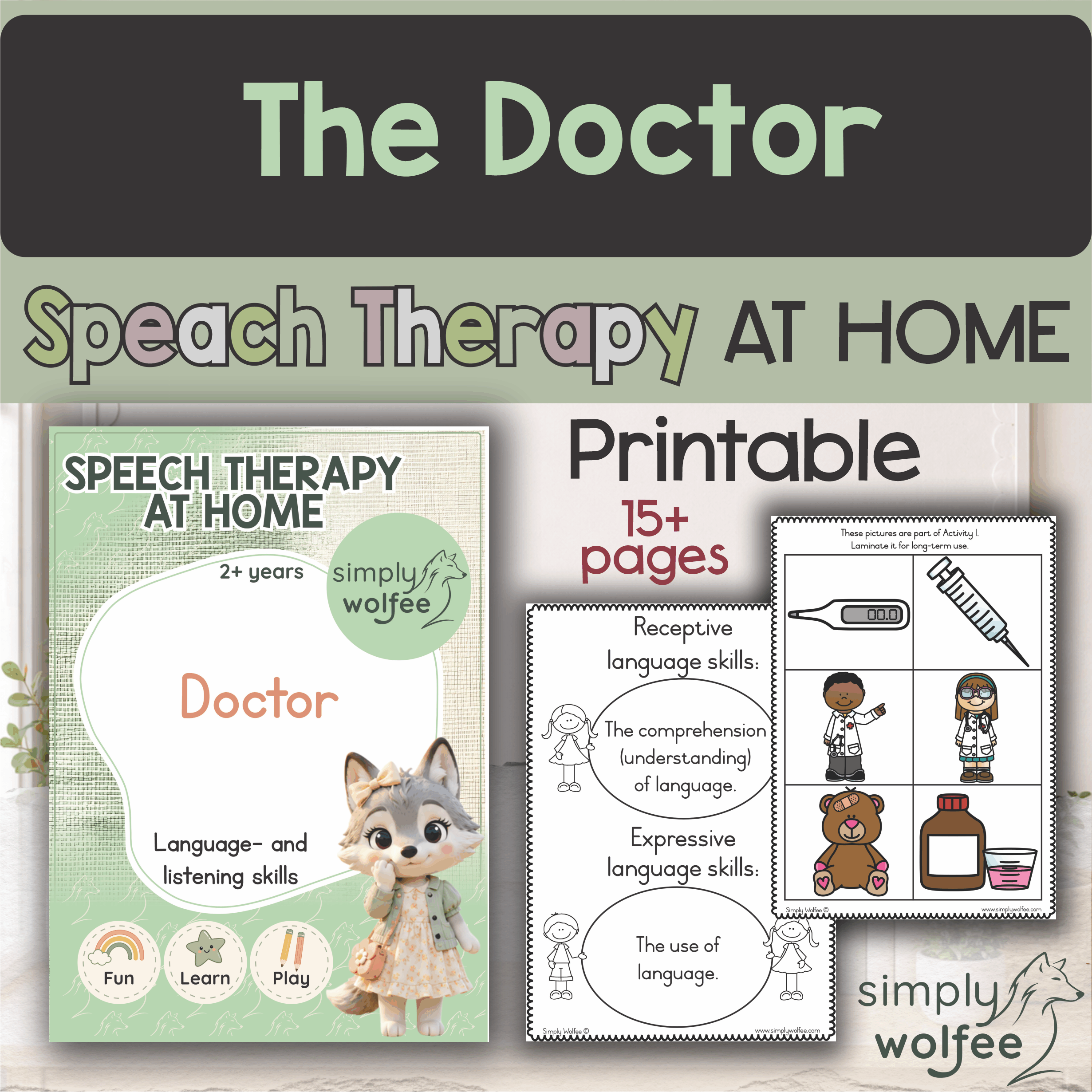 Speech Therapy at home - The Doctor